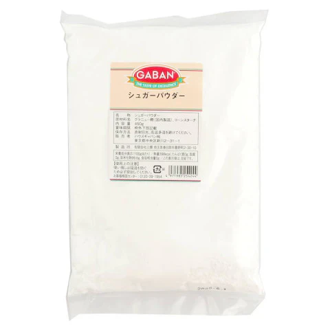 ギャバン　シュガーパウダー　450g