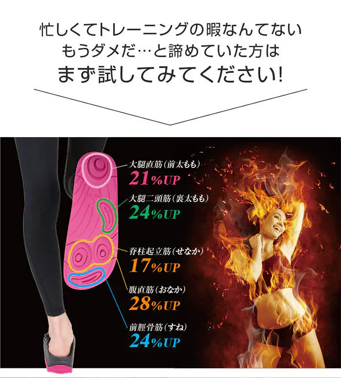 【体幹筋シェイプスリムサンダル・ピンクLサイズ】体幹体幹筋 脂肪燃焼アップ体幹筋UP ぽっこり下腹たるんだ脚 自宅外出オフィス サンダル 運動トレーニング  外反母趾サポート用品 ダイエットサンダル 美容 健康 健康サンダル フィットネス スリッパ サンダル ダイエット フィットネス用品 シェイプアップ 引き締め 美脚 体幹筋 体幹トレーニング 室内履き オフィス 足 バランスサンダル
