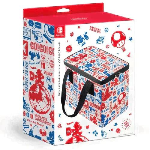 【新品/送料無料～】任天堂 オールインボックス スーパーマリオ [オリジナルトラベル柄] NSL-0039 4907437808390