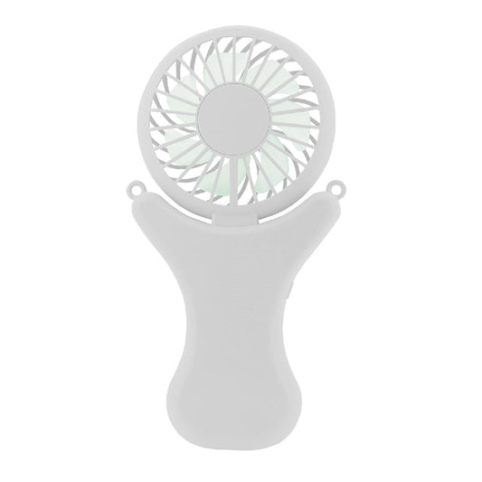ハンディ扇風機 COOL DECO クールデコ ホワイト ３WAY ハンズフリー ネックストラップ 卓上 ハンディ USB 熱中症対策 スポーツアウトドア 男女兼用