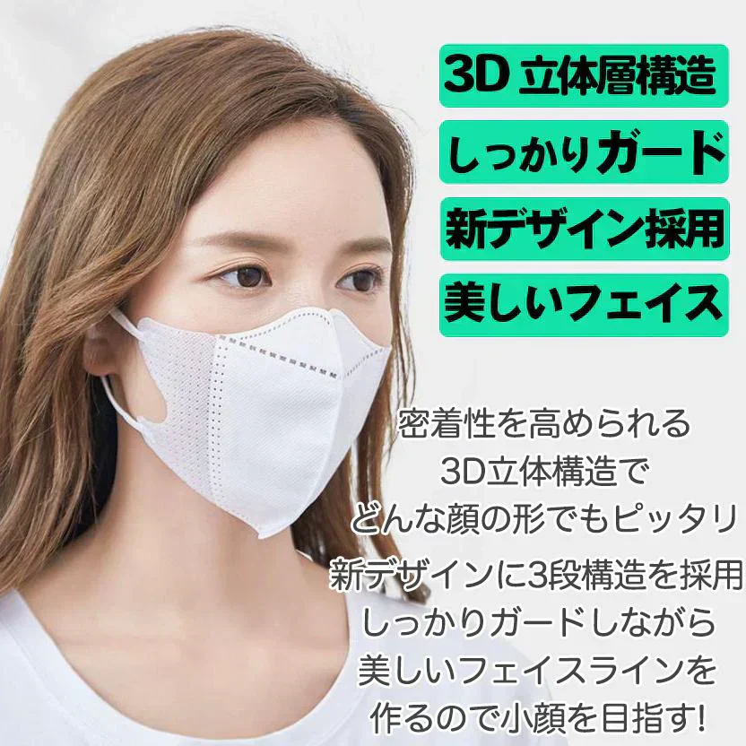 30枚入り【スリムフィット・ピンク色 】3層構造立体マスク 不織布 使い捨て 高性能 マスク 衛生 立体構造 3層 3D マスク サージカルマスク PM2.5 kf94 N95 JN95 級 マスク 男女兼用 飛沫防止 防塵 花粉症 通気 洗える 日本製 不織布4層フィルター立体 マスク 使い捨てマスク バイカラー 立体マスク インフルエンザ コロナ 衛生用品 可愛い ランキング おすすめ