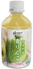 【本当にうまいをお届けします】ビバレジャパン果汁飲料 280ml 12本 青森県産青りんご 紅りんご桃 マンゴー (夏季限定品)