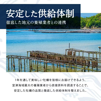 兵庫県室津産 ハーフシェルオイスター 殻付き牡蠣 生食用 10個入り［冷凍のみ］【送料無料】【3～4営業日以内に出荷】