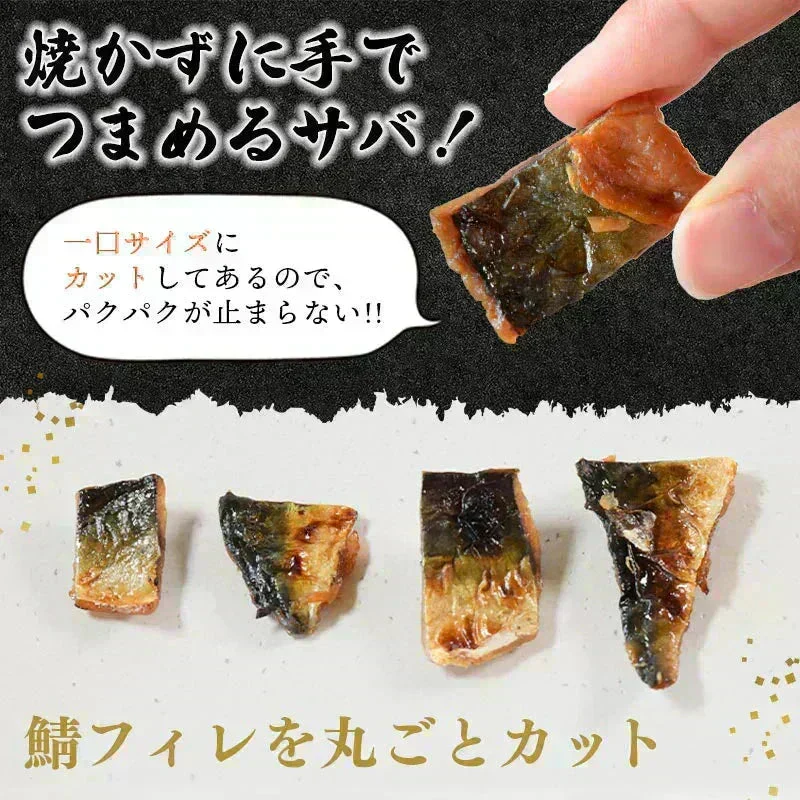 ＜こんがり炙り鯖ジャーキー 120g＞ おつまみ