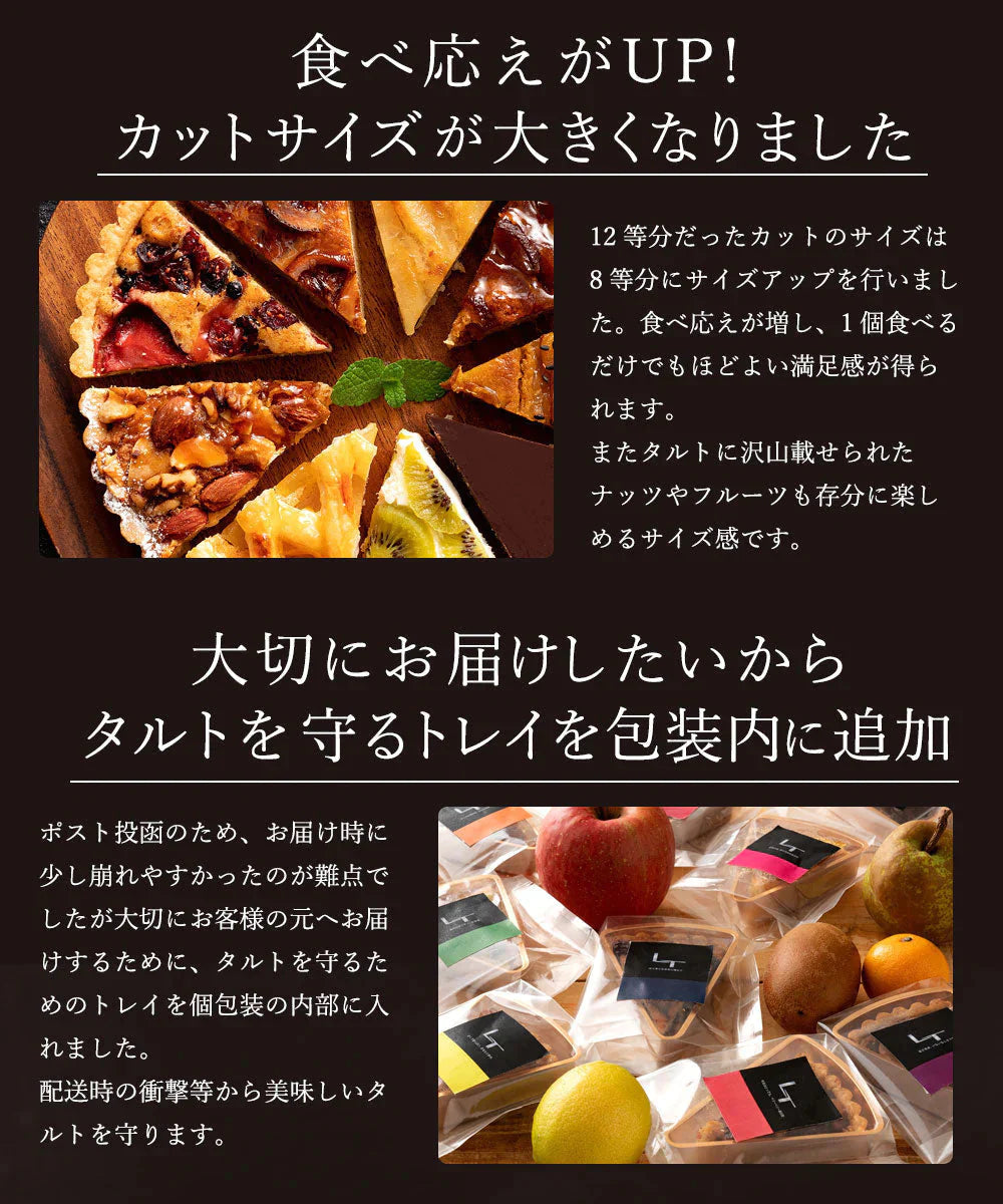 絶対食べて欲しい。西内Luxeホテルタルト カット5個入り 「売れ筋5種セット」 ホテルご用達 タルトケーキ カットタルト タルト お菓子 お取り寄せ スイーツ 福袋 送料無料