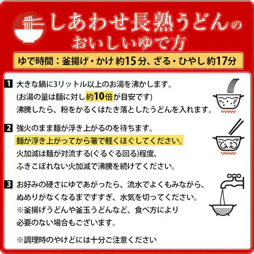 うどん 讃岐うどん 熟成うどん 約６人前 600g (300gx2袋) つゆ付き 送料無料 本場讃岐 純生熟成うどん 太麺 うどん お取り寄せ jukusei6-tuyu