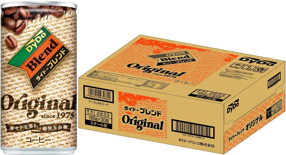 DyDo ダイドー ブレンドコーヒー 缶 185ml×30本 【ご注文は3ケースまで1個口配送可能】