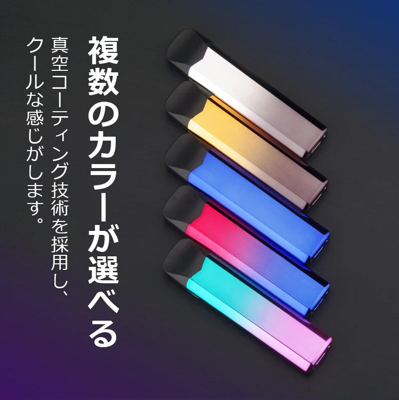 電子ライター 両面着火 TYPE-C充電 防風无炎 自動消灯 充電保護 過熱保護 軽量薄型 5color 持ちやすい 登山 キャンプ 防災 おしゃれ 誕生日 記念日 プレゼント s106D