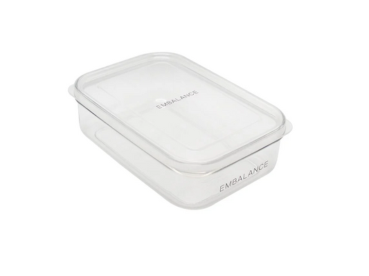 エンバランス クリアコンテナ M 920ml 1個 角型 鮮度保持容器 EMBALANCE CLEAR CONTAINER