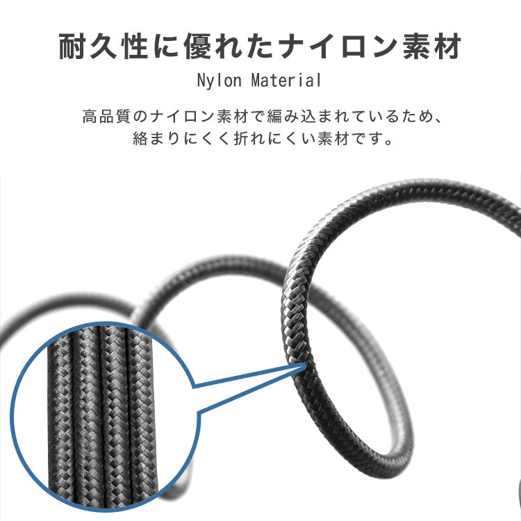 【0.25ｍ】【ブラック】Type-Cケーブル 急速充電 PD対応 type-c to type-c 60W 急速 USB-C to USB-C 充電ケーブル 1m 2m 3m 50cm 25cm データ通信 転送 iPhone 15Pro Max Galaxy Xperia AQUOS Switch iPad Pro Android MacBook Pro 対応 送料無料
