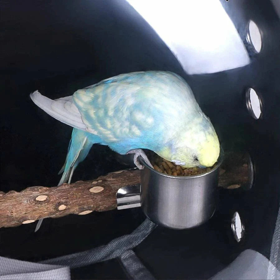 インコケージ キャリー バッグ 持ち運び 鳥 キャリーバッグ 外出 小鳥 キャリーケース リュック お出かけ 文鳥 鳥かご お散歩 w414B(レッド)