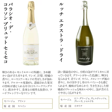 【送料無料】 シャンパーニュ製法入り スパークリングワイン 12本セット [W][WT65] ワインセット オーガニックワイン ロゼワイン カヴァ 入り フランスワイン イタリアワイン 【4～5営業日以内に出荷】