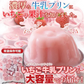 濃厚ミルクにいちごの酸味 ひとくちいちご牛乳プリン40個 牛乳 プリン いちご プレミアム