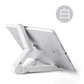iPad 卓上ホルダー 白 ポータブルフォールドスタンド iphone ホルダー 折り畳み式 角度自由調整 各種タブレット iPhone スマホ 10インチ スマートフォン対応