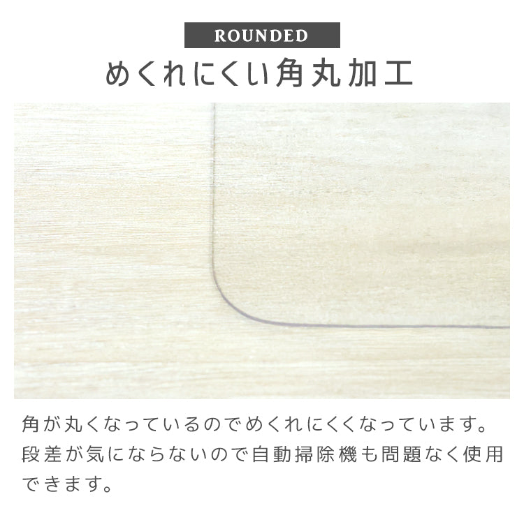 ダイニングマット 撥水 クリア 180cm×300cm ダイニング マット 透明 防水 床暖房対応 抗菌 防カビ 厚1.5mm クリアマット 透明マット 保護シート フロアマット キッチンマット テーブルマット クッションマット