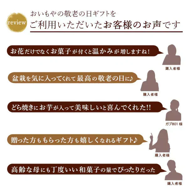 【敬老の日カード付】 紅葉のミニ盆栽＆ありがとうどら焼き 【おいもや】（9月13日〜16日配送） KR