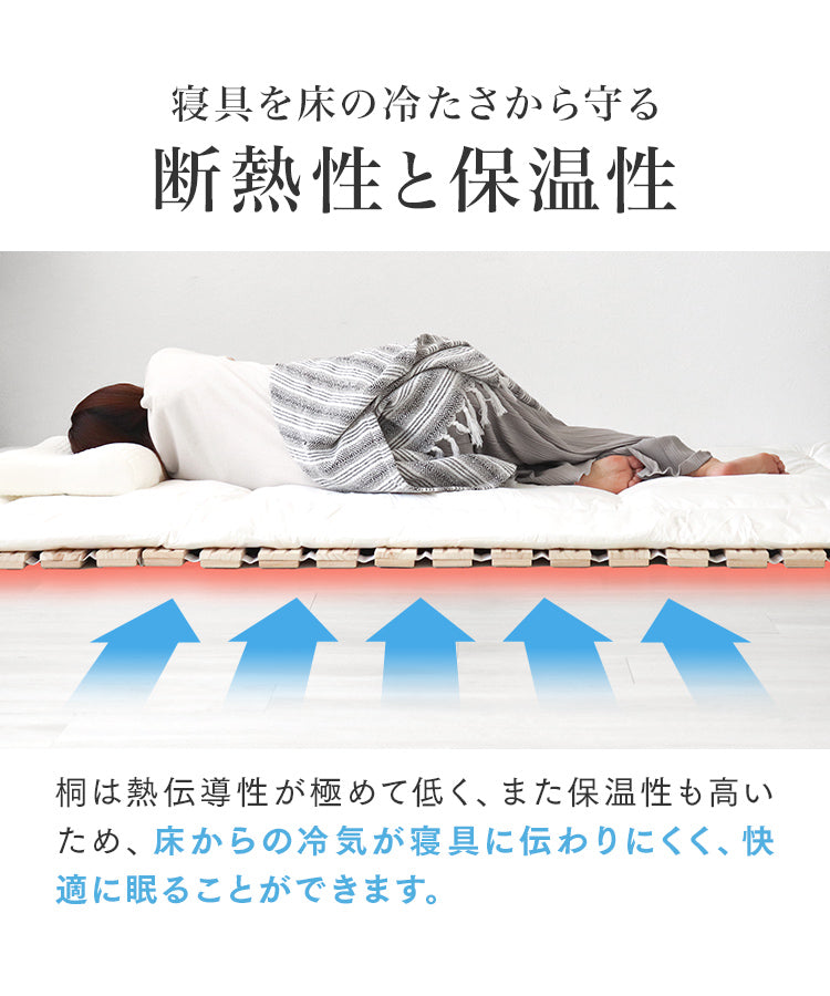 【ダブル】すのこマット ロール式 すのこベッド 折りたたみ シングル セミダブル ダブル ロールタイプ シングルベッド セミダブルベッド ダブルベッド ベッド 布団干し 巻く ロール 寝具 来客用 すのこ 布団 折り畳み 除湿シート 除湿マット