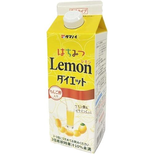 【送料無料】タマノイ酢 はちみつレモンダイエット濃縮タイプ500ml 紙パック 1ケース(12本)