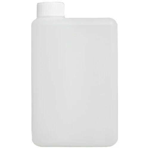 プラスチック容器 1L 白 中栓キャップ付
