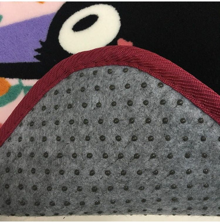 魔女の宅急便 キッチンマット はなだより 50×80 マット キャラクター 滑り止め ジジ 猫 ねこ ネコ おしゃれ かわいい インテリア キッチン 台所 玄関 エステルマット センコー【送料無料】