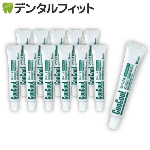 Ci オーラルマッサージャー 1本 + 歯磨き粉 歯周病予防 コンクールリペリオ 12本(約7g/本)【メール便送料無料】