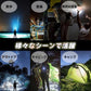 ledライト高輝度 明るい ヘッドランプ へっとライト 電量ディスプレイ可能 大容量バッテリー 角度調節可能 長時間使用 軽量 防水 防災 アウトドア キャンプ ｗ609A(ブラック)