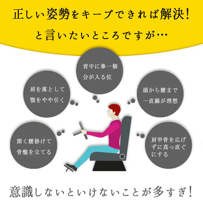 たすカル腰クッション◆ テレワーク 在宅勤務 椅子 イス ドライバー シートクッション サポート 運転 こし 腰 腰痛 痛い 対策 骨盤 低反発 オフィス ドライブ 自動車用 カーシート 旅行 帰省  坐骨神経痛 姿勢 猫背 父の日
