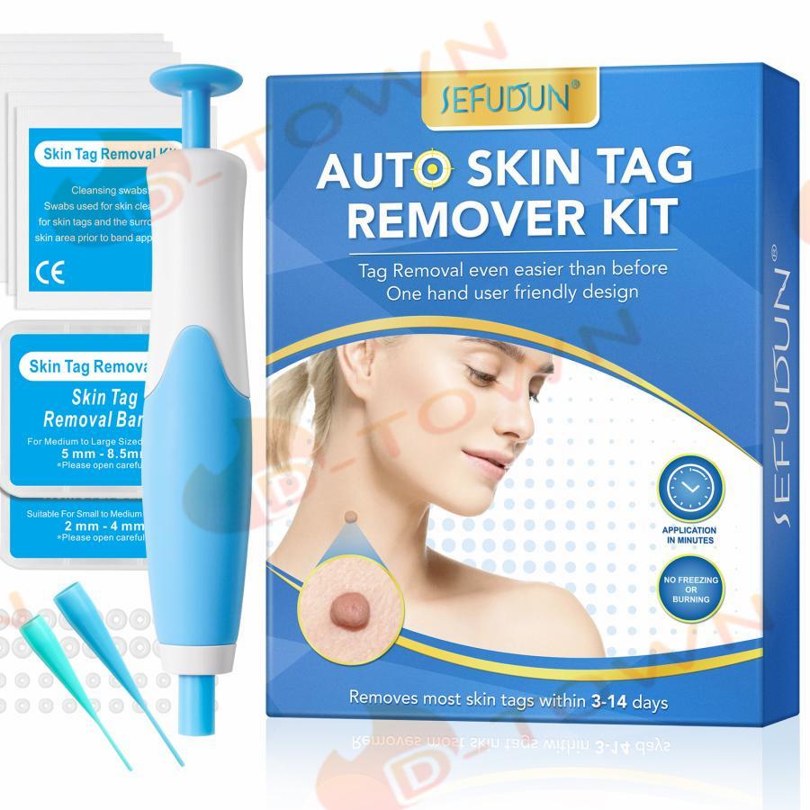 イボ Skin Tag Remover スキンタグ除去キットSEFUDUN 、2-8mm 家庭用いぼ除去装置、マイクロスキンタグ治療ツール、スキンケアツールセット