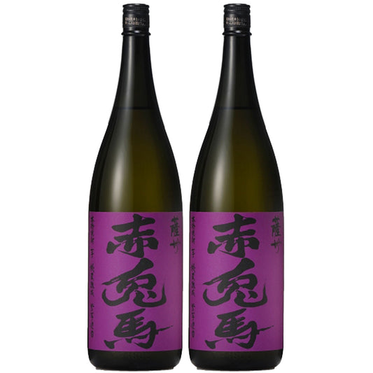 焼酎 濱田酒造 紫の赤兎馬 せきとば 芋 25度 1.8L 1800ml×2本