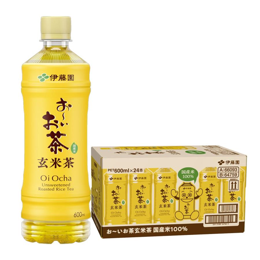伊藤園 お～いお茶 玄米茶 600ml×1ケース/24本