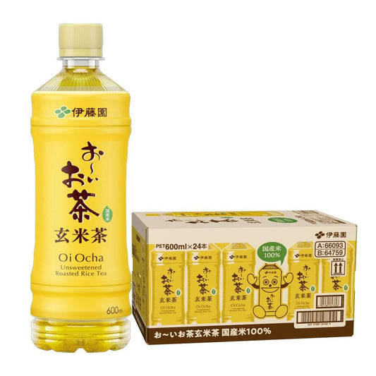 伊藤園 お～いお茶 玄米茶 600ml×1ケース/24本