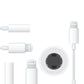 apple 3.5mmAUXジャック 変換ケーブル 白色 ライトニングジャックをauxジャックに変換アダプタ lightningオス 3.5auxメス 音楽再生 iPhone 7以上対応