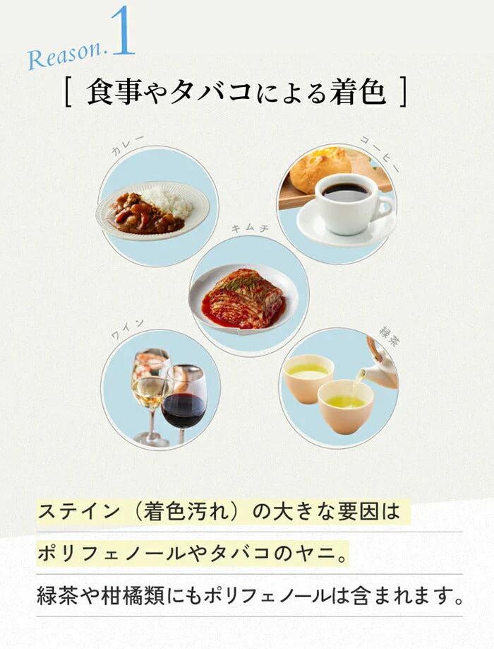 歯 ホワイトニング ペン 歯を白くする方法 マニキュア パールホワイト トゥースグロス