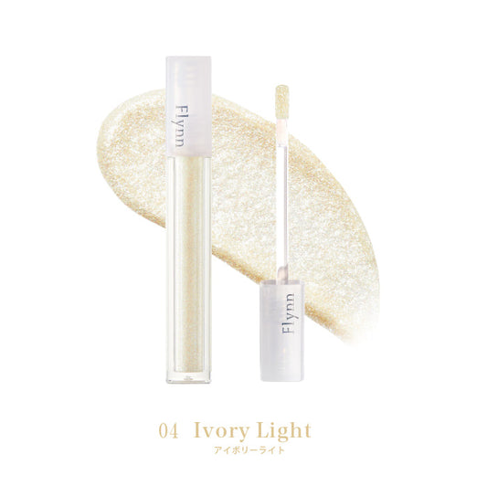 フリン ライトキャッチャー リキッドグリッター 【04：IVORY LIGHT】 化粧品 メイク 韓国コスメ アイシャドウ ラメ 涙袋 アイメイク