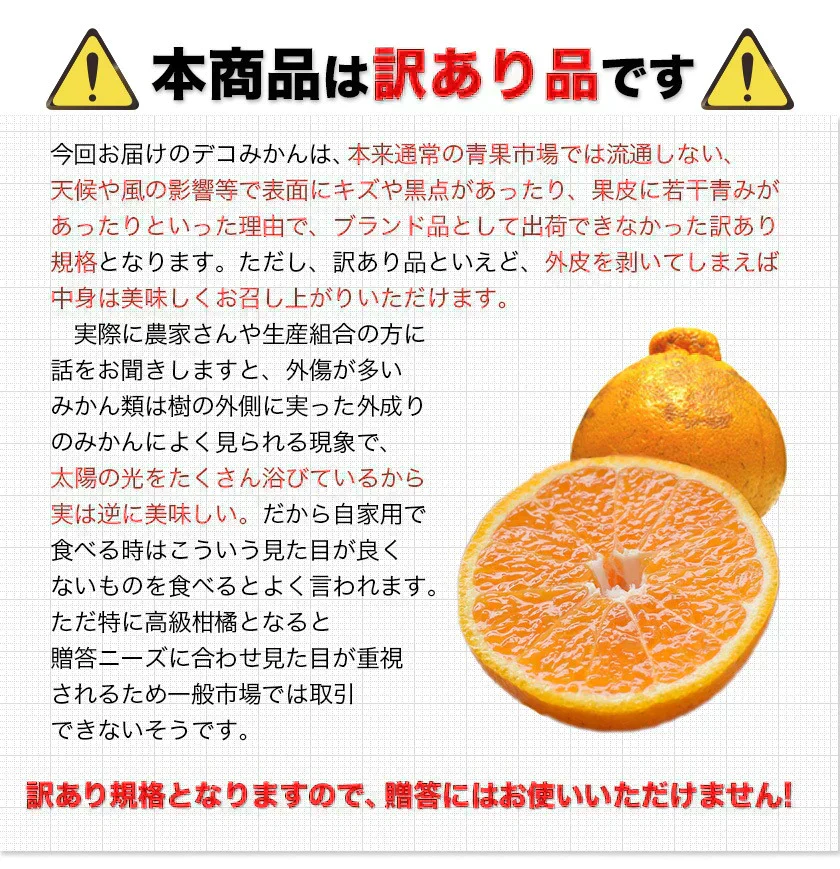 【本場熊本県産】デコみかん 訳あり 1.5kg 送料無料 不知火 みかん ミカン 熊本県産 訳あり デコポン と同品種 くまもと風土 ≪1-5営業日以内に発送予定（土日祝除く）≫