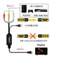 RCA HDMI 変換器 RCAオス hdmiオス変換アダプター1080P av hdmi 変換ケーブル 1.8メートル コンバーター コンポジット テレビ モニター接続