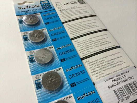リチウムボタン電池CR2032 4シート計20個