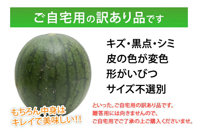 【6月上旬～中旬頃より順次出荷】すいか 送料無料 スイカ 訳あり 熊本すいか 1玉 約2.5kg〜4.5kg 小玉サイズ 2S〜M 熊本県産 西瓜 フルーツ