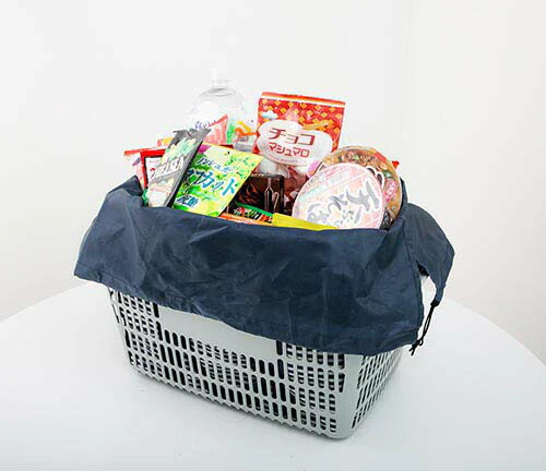 レジカゴバッグ 保冷 自立 折りたたみ 大容量 28L 保冷バッグ エコバッグ 巾着 おしゃれ トートバッグ / 保冷・保温ショッピングバッグ