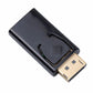 DPオス to HDMIメス 変換 小型 アダプタ コネクタ 1080P 黒色 持ち運び便利 displayport hdmi アダプタ ディスプレイポート PC モニター プロジェクター