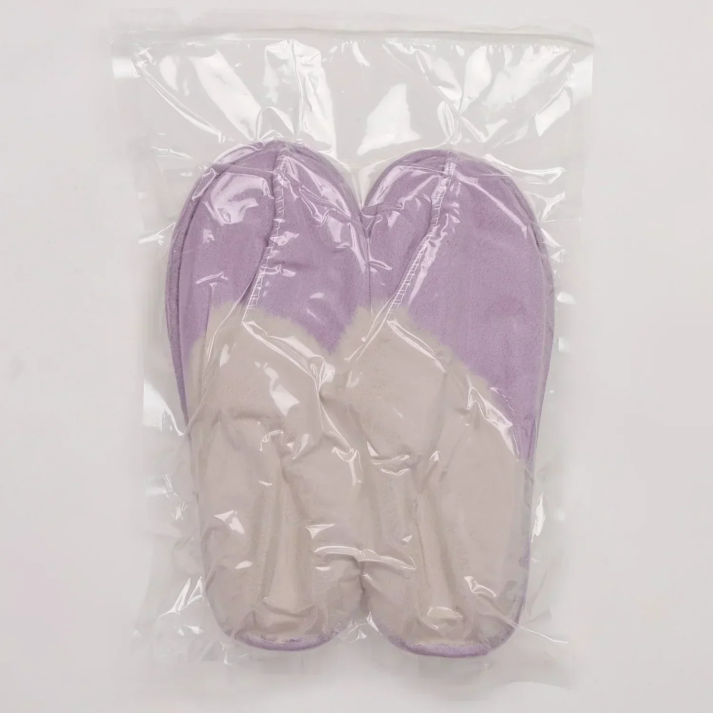 【パープル／S／圧縮梱包】ルームシューズ スリッパ ムートン 風 厚底 カップル メンズ レディース 来客用 もこもこ 暖かい かわいい おしゃれ ファー 冷え防止 屋内 寒さ対策 秋冬 冬用 フェイクファー 室内履き 新生活 プレゼント