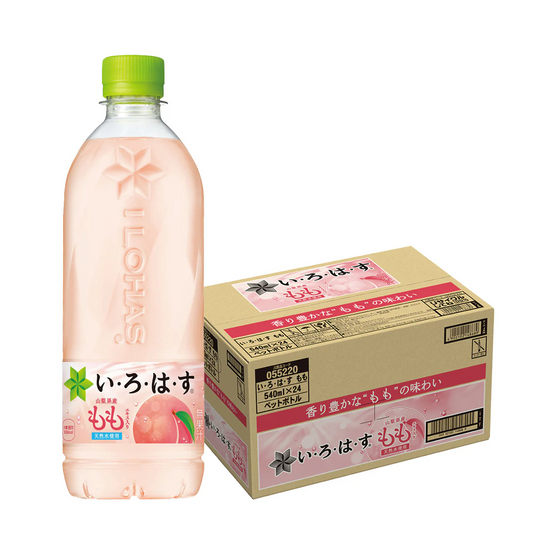 【送料無料】コカ・コーラ い・ろ・は・す もも 540ml×1ケース(24本)