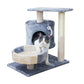猫ハウス 多機能キャットタワー 猫遊び場 隠れ家 キャットタワー 据え置き おしゃれ 猫 タワー 爪とぎ おもちゃ ハウス 室内 運動不足 安定 かわいい 猫ソファー w511