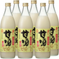 【送料無料】大関 おいしい甘酒 生姜入り 瓶 940ml×6本