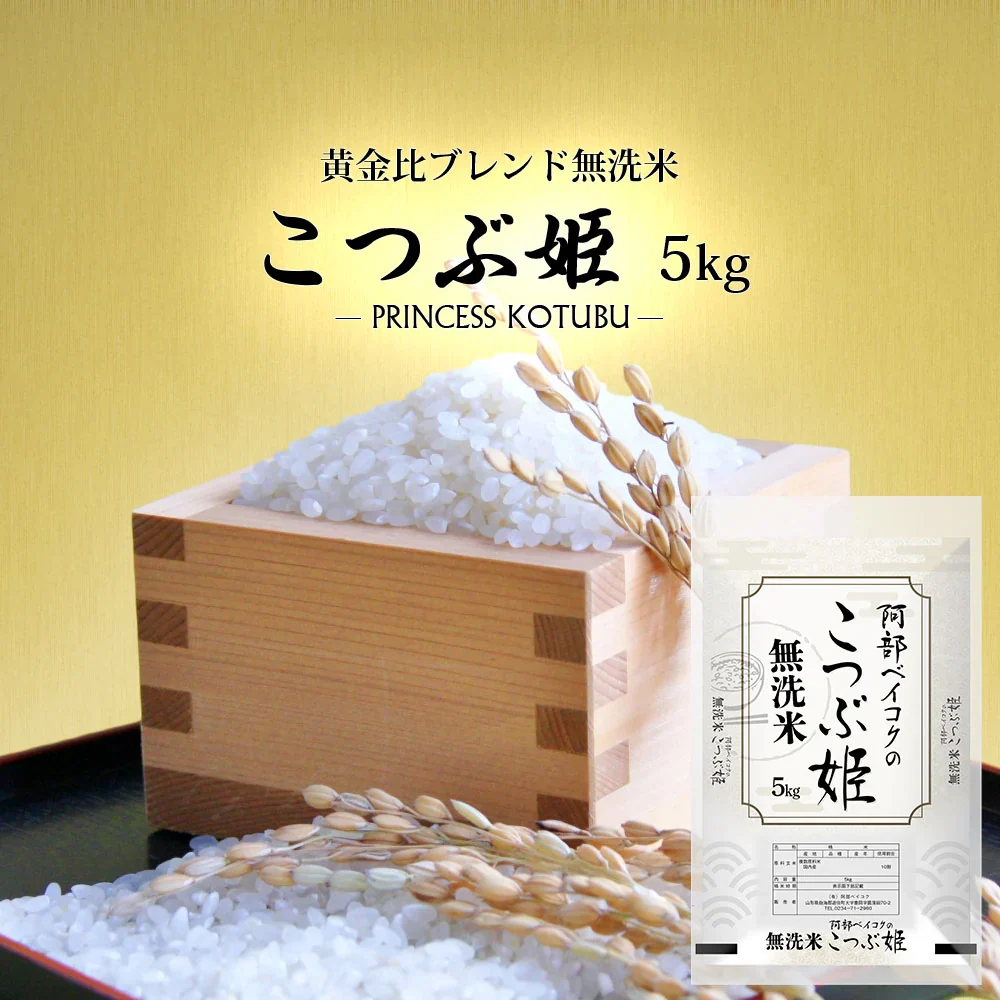 無洗米 5kg こつぶ姫 国内産 送料無料 無洗米5キロ こめ コメ お米 精米 お米5kg お米5キロ