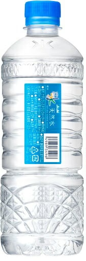 【送料無料】アサヒ飲料 おいしい水 天然水 シンプルecoラベル 585ml×48本/２ケース