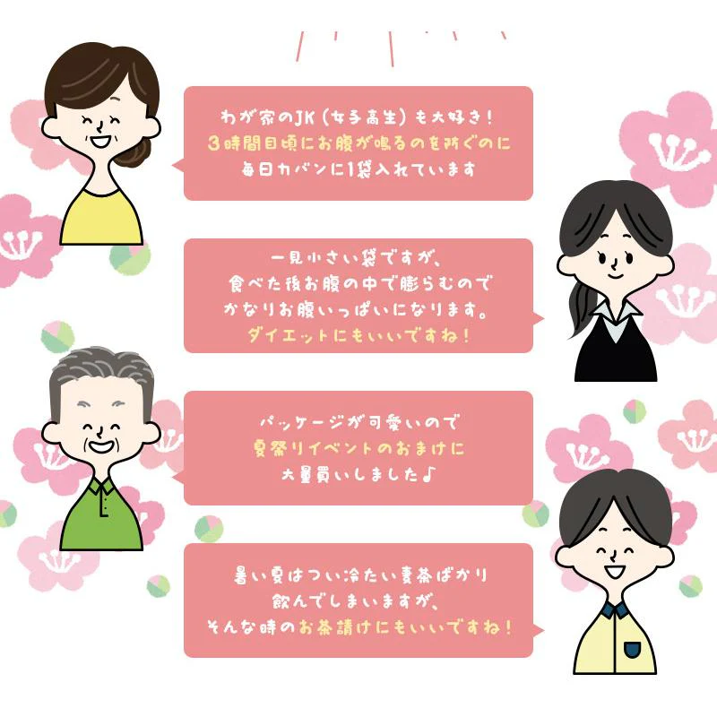 [業務用]梅味おやつ昆布ホッペちゃん 6ヶ入×10袋=60ヶ 北海道産昆布・紀州産梅肉使用　業務用