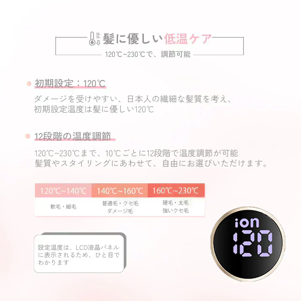 Sarlisi サーリシ ヘアアイロン ストレート MAX230℃ マイナスイオン くせ毛 ストレートアイロン イオン 保湿 軽量 前髪 コテ 2way ヘアケア カール 持ち運び 24mm 初心者 誕生日 ギフト SAHK07YE