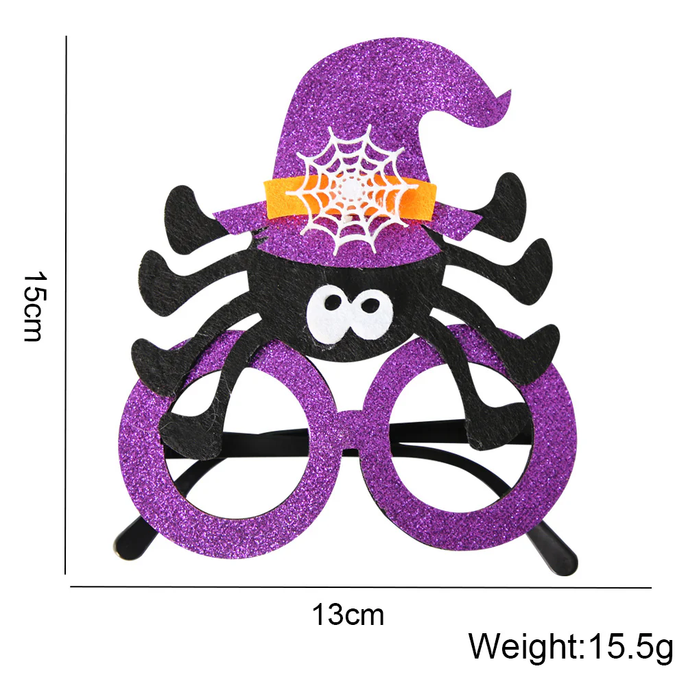 (タイプ03) ハロウィン メガネ コスプレ 仮装 2024 アクセサリー インテリア 簡単 蜘蛛の巣 猫 ホラー メンズ 目玉 レディース 骸骨 グッズ 雑貨