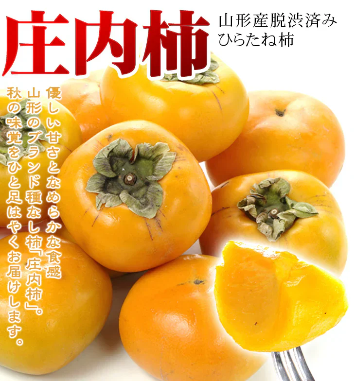 庄内柿 5kg 山形産 ご家庭用